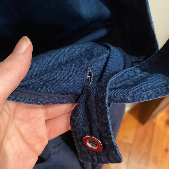 GUESS Light-Weight Denim Jumpsuit / Overalls - Picture 7 of 12